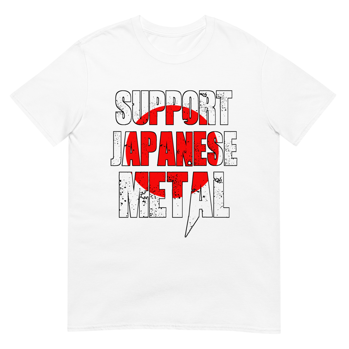 Support Japanese Metal t-paita