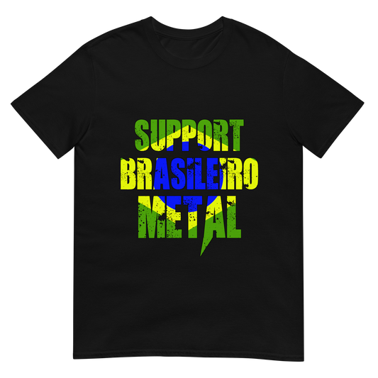 Support Brasileiro Metal t-paita