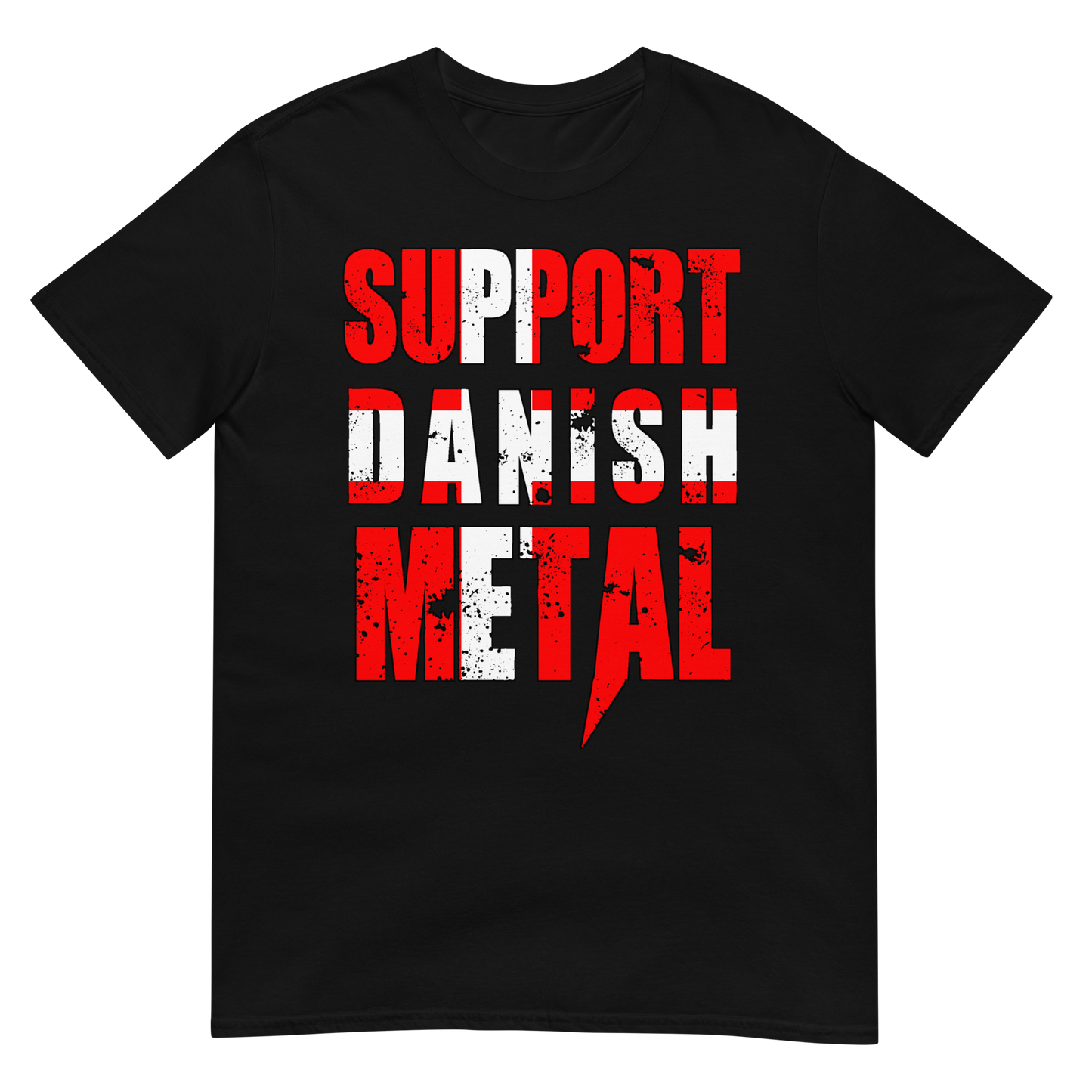 Support Danish Metal t-paita