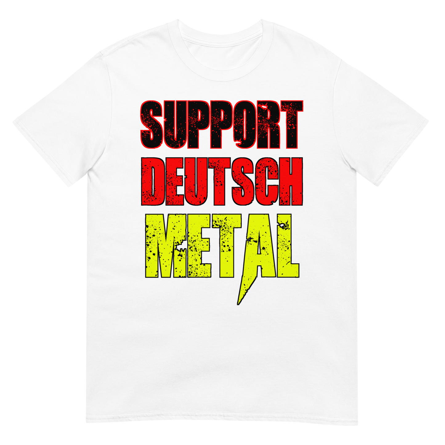 Support Deutsch Metal t-paita