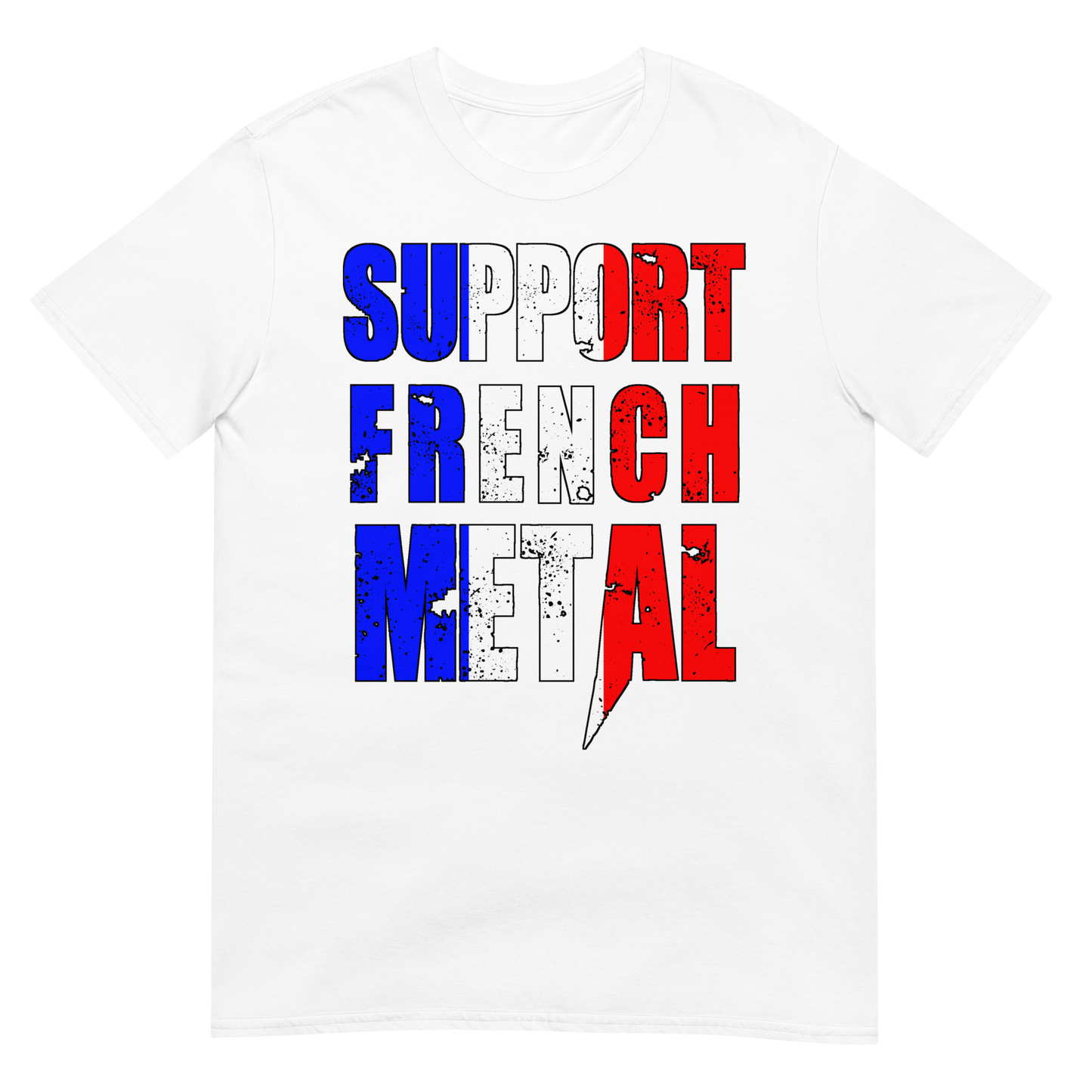 Support French Metal t-paita