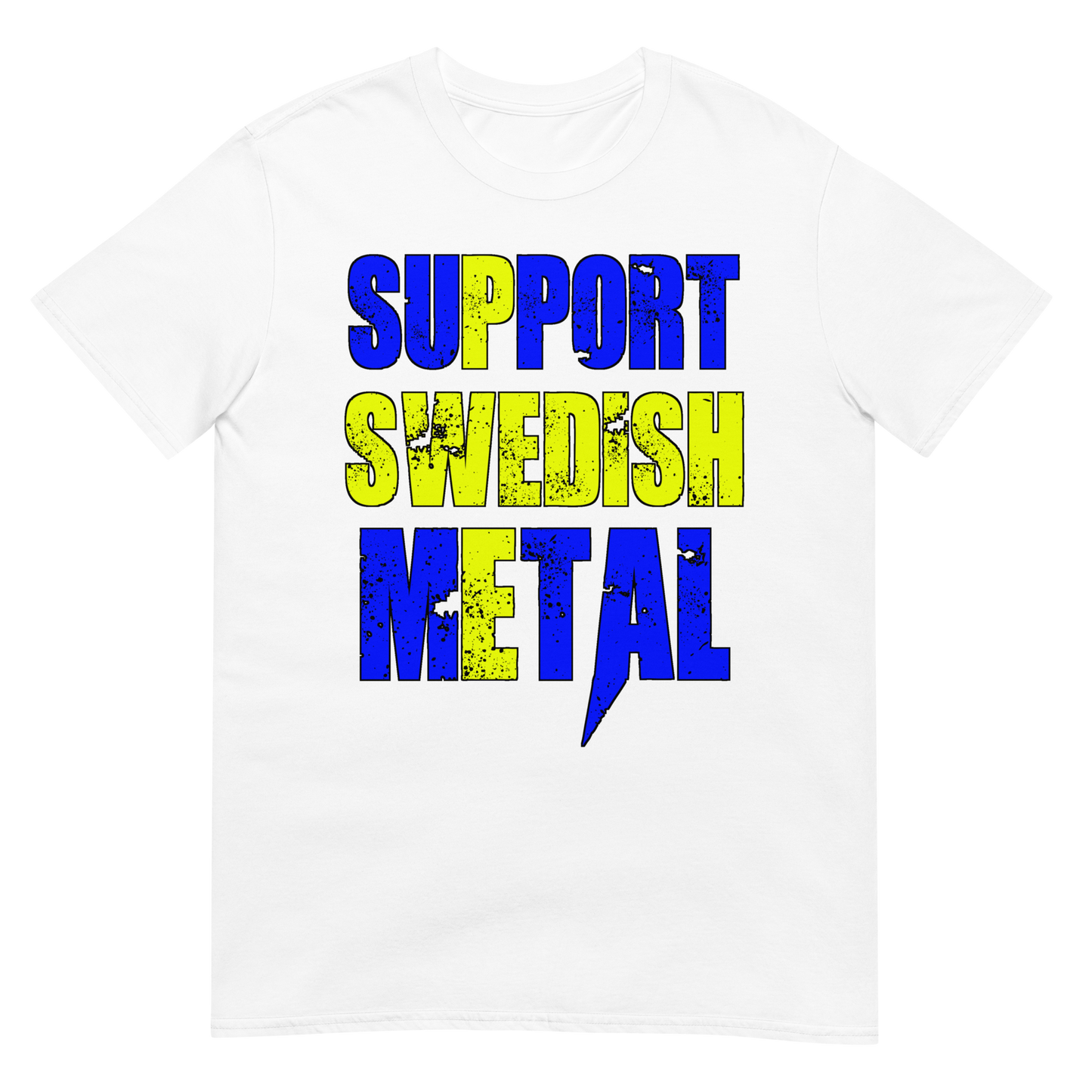 Support Swedish Metal t-paita